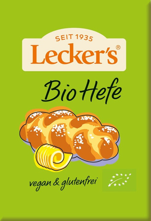 Lievito secco Biologico 9 g - Lecker's