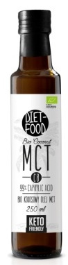 Olio MCT C8 Biologico 250 ml – Diet Food