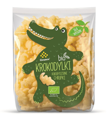 Croccantini di mais coccodrillo bio 80 g