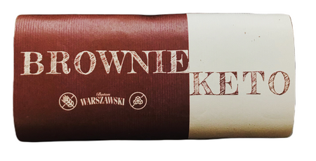 Barretta keto brownie senza glutine e senza zuccheri aggiunti 50 g - Baron WarszawskI