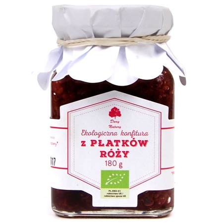 Confettura di petali di rosa biologica 180 g – Dary Natury