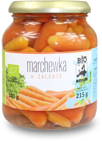 Carote marinate in barattolo BIO 340 g (215 g)