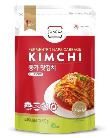 SET 6 x Kimchi Classico Jongga 520g (Doypack)