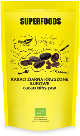 Fave di cacao crude schiacciate bio 250 g