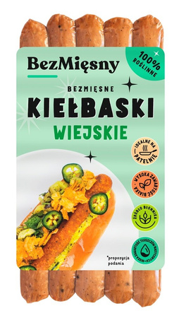 Salsicce Vegetali Rustiche 180 g – Bezmięsny Mięsny