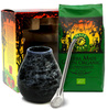 Set di yerba mate bio 400 g, matero, bombilla