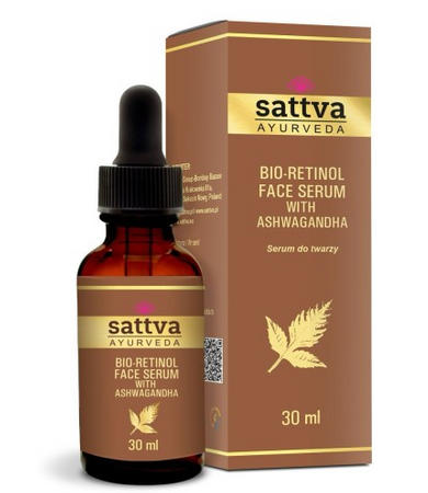 Siero viso con ashwagandha e bio-retinolo 30 ml - Sattva (Ayurveda)