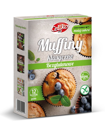 Muffin classici senza glutine Celiko, 280g