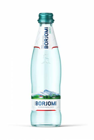Acqua minerale frizzante 330 ml (vetro) – Borjomi
