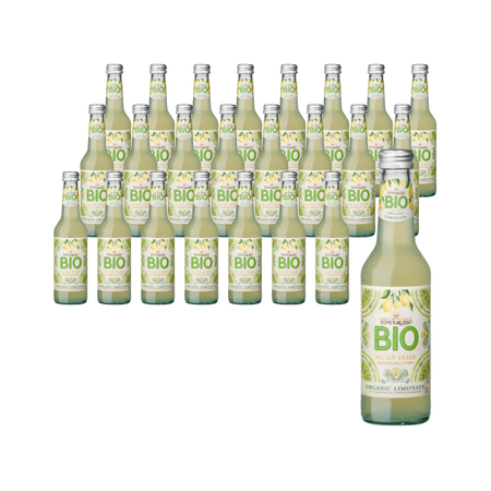 SET 24 x Bevanda gassata al limone Bio 275 ml - Tomarchio