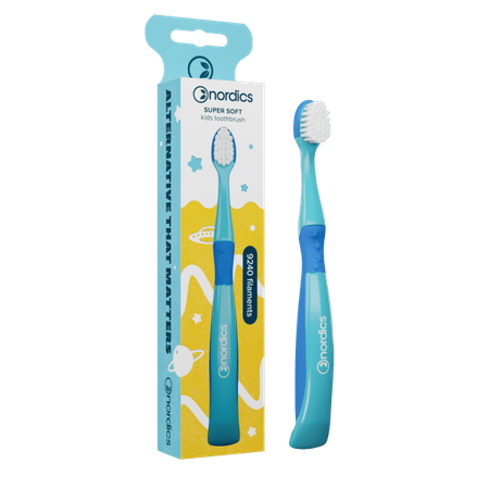 Spazzolino per bambini 9240 super soft blue mermaid - Nordics
