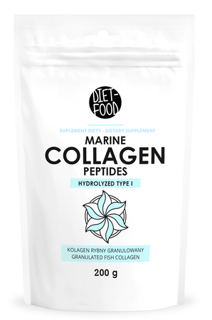 Integratore alimentare di collagene di pesce in polvere 200 g - Diet-Food