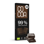 Cioccolato fondente 99 % Biologico 40 g – Cocoa
