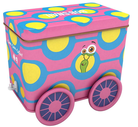 Carro: snack e gelatine di frutta con giocattolo e adesivo senza glutine 107g - Bob Snail (prodotto stagionale)