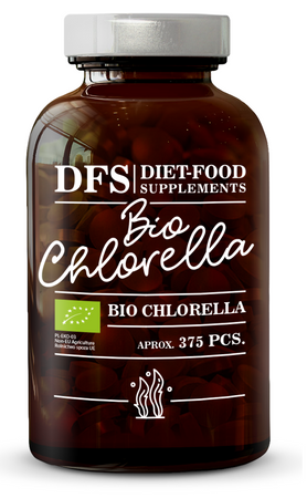 Integratore alimentare di clorella bio 375 compresse - Alimenti dietetici