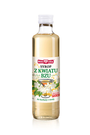 Sciroppo di fiori di sambuco 250 ml - Polska Róża