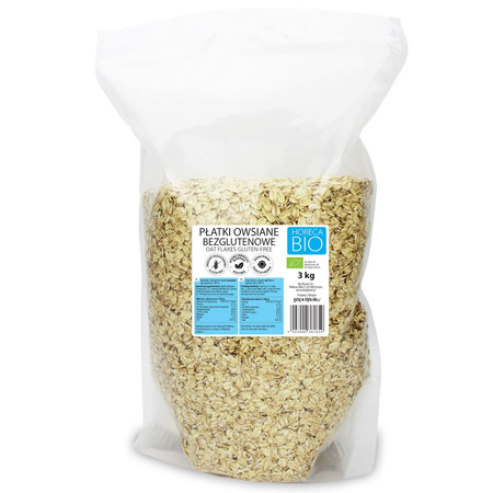 Fiocchi d'avena senza glutine bio 3 kg