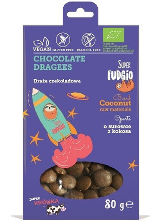 Dragees al cioccolato bio 80 g