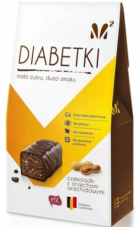 Cioccolatini alle arachidi senza zucchero 100 g – Diabetki
