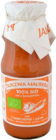 Succo di carote e mela NFC BIO 300 ml – Tłocznia Maurera