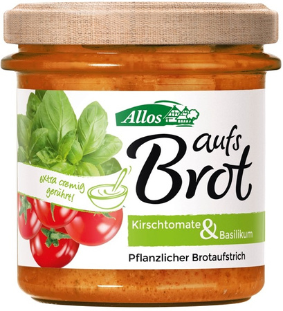 Pasta in crema con pomodorini e basilico senza glutine BIO 140 g