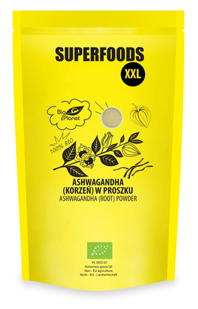 SET 6 x Ashwagandha (radice) in polvere bio 500 g