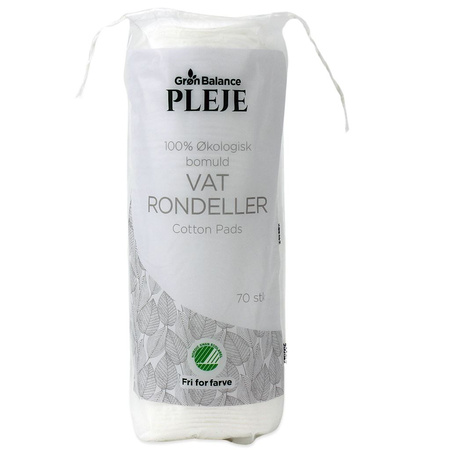 Dischetti di cotone biologici, 70 pz. – Gron Balance