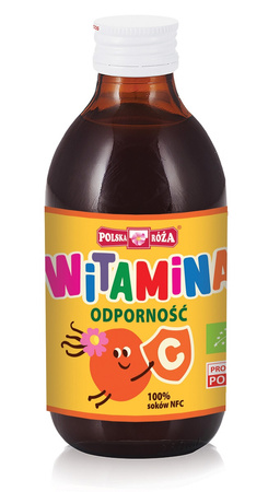 Succo di rosa canina e mela per l'immunità biologico 250 ml – Polska Róża