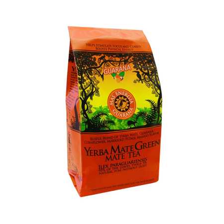 Yerba Mate Verde Mas Energia Guaranà 200 g – Mate Green Biologico