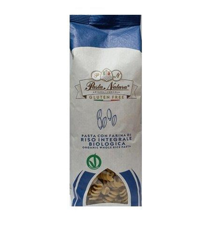 Pasta di riso integrale fusilli senza glutine biologico 250 g – Pasta Natura