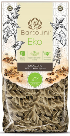 Pasta di grano saraceno fusilli grandi Biologici 250 g – Bartolini
