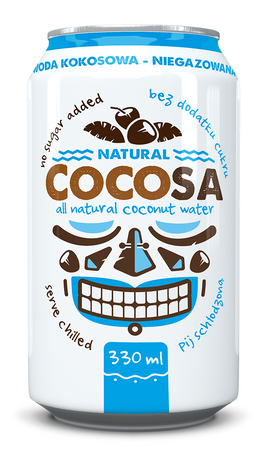 SET 24 x Acqua di cocco n/gas 330 ml Cocosa
