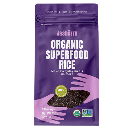 Riso express integrale Jasberry Rice senza glutine biologico 200 g - Calorie Watchers