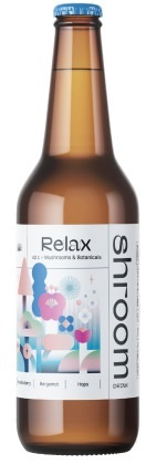 Bevanda Shroom Relax con adattogeni 330 ml