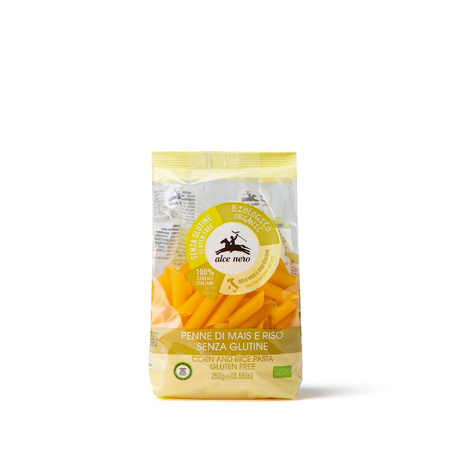 Pasta di penne senza glutine (mais e riso) bio 250 g