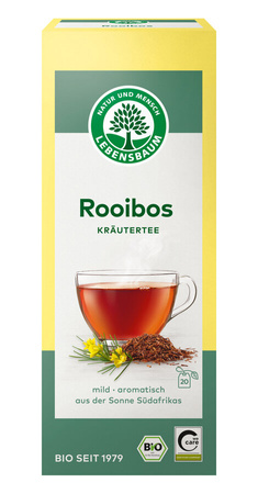 Infuso Rooibos Biologico filtro (20 x 1,5 g) 30 g – Lebensbaum
