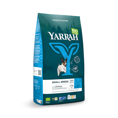 Alimento secco per cani di piccola taglia pollo bio 2 kg -Yarrah
