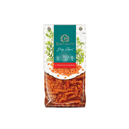 Fusilli di lenticchie rosse N. 2 250 g – Bartolini