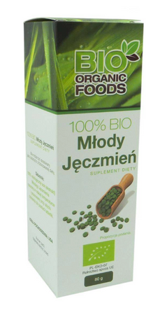 Succo d'orzo giovane bio (500 mg) 560 compresse - Bio Organic Foods