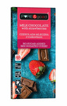 Cioccolato al latte con fragole senza zuccheri aggiunti 75 g - Pure&Good