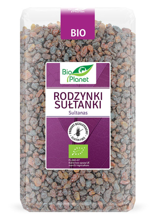 Uva sultanina senza glutine Biologica 1 kg – Bio Planet