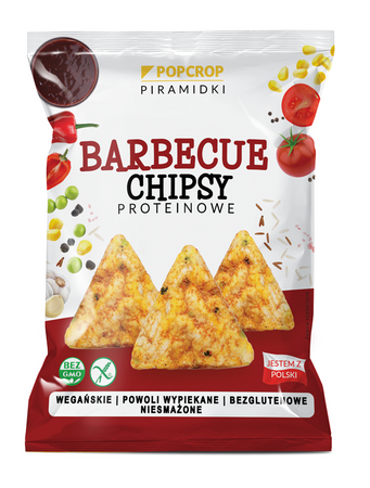 Piramidi di proteine - popcrop al barbecue, 60g