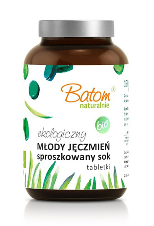 Succo d'orzo giovane in polvere 500 mg compresse integratore alimentare 120 g - Batom