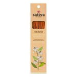 Incenso indiano al fiore d'arancio amaro (15 bastoncini) 30 g - Sattva