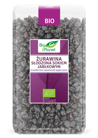 Mirtilli rossi dolcificati con succo di mela bio 1 kg