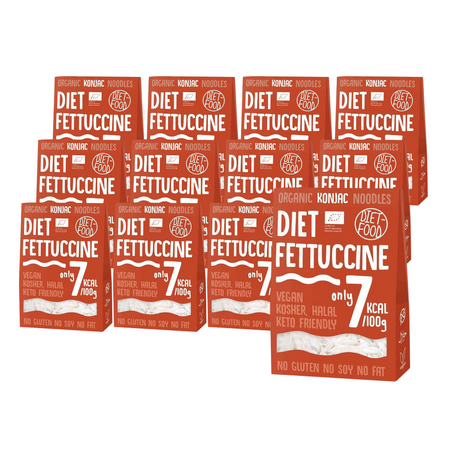 SET 12 x Fettuccine shirataki senza glutine 300 g