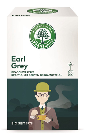 Tè Earl Grey in bustine Biologico (20 x 2 g) 40 g – Lebensbaum
