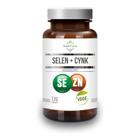 Integratore alimentare di selenio e zinco 120 capsule (15 mg + 300 mcg)
