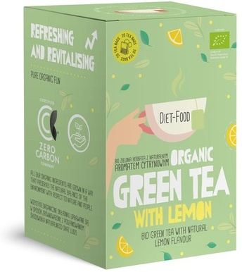 Tè verde al limone bio (20 x 2 g) 40 g - Dieta-Alimentazione