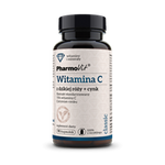 Vitamina C da rosa canina + zinco integratore alimentare 90 capsule 41,4 g (Classic) – Pharmovit
